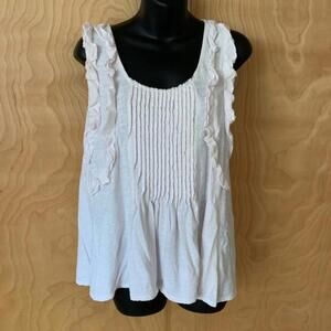 Anthropology top tank women size M